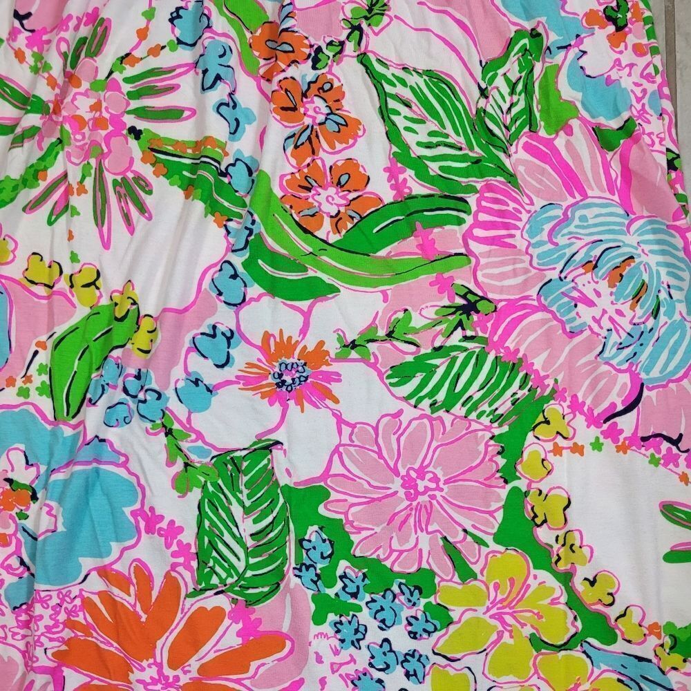 LILLY PULITZER for Target Strapless Jersey Maxi Dress in Nosey Posey Print - Picture 4 of 7